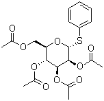 structure of CAS# 108032-93-5, Phenyl 2,3,4,6-tetra-O-acetyl-alpha-D-thiomannopyranoside