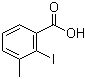 structure of CAS# 108078-14-4, 3-Methyl-2-iodobenzoic acid;2-Iodo-m-toluic acid; 3-Methyl-2-iodobenzoic acid