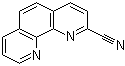 1,10-Phenanthroline-2-carbonitrile molecular structure (CAS 1082-19-5)