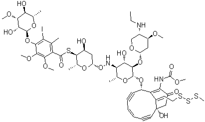 Calicheamicin gamma 1 molecular structure (CAS 108212-75-5)
