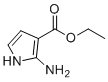 结构式 CAS# 108290-86-4, 乙基2-氨基-1H-吡咯-3-羧酸酯