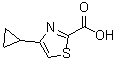4-Cyclopropylthiazole-2-carboxylic acid molecular structure (CAS 1083274-67-2)
