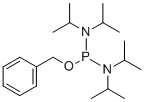 structure of CAS# 108549-21-9, Benzyloxybis(diisopropylamino)phosphine;N-[[di(propan-2-yl)amino]-phenylmethoxyphosphanyl]-N-propan-2-ylpropan-2-amine