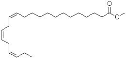 structure of CAS# 108698-01-7, (13Z,16Z,19Z)-13,16,19-Docosatrienoic acid methyl ester;Methyl (13Z,16Z,19Z)-docosatrienoate