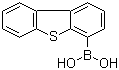 structure of CAS# 108847-20-7, Dibenzothiophene-4-boronic acid;4-Dibenzothiopheneboronic acid; 4-Dibenzothienylboronic acid