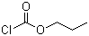 结构式 CAS# 109-61-5, 氯甲酸丙酯; 氯甲酸正丙酯