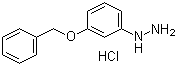 结构式 CAS# 109221-90-1, 3-苄氧基苯肼盐酸盐