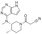结构式 CAS# 1092578-47-6, (3S,4S)-托法替尼