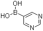 structure of CAS# 109299-78-7, 5-Pyrimidinylboronic acid