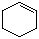 结构式 CAS# 110-83-8, 环己烯