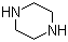 Piperazine molecular structure (CAS 110-85-0)