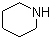structure of CAS# 110-89-4, Piperidine;1-Oxa-4-azacyclohexane; Azacyclohexane; Cyclopentimine; Hexahydropyridine; Pentamethyleneimine