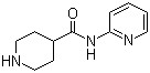 N-(Pyridin-2-yl)piperidine-4-carboxamide molecular structure (CAS 110105-31-2)