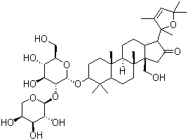 结构式 CAS# 11028-00-5, 假马齿苋皂素 A