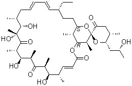 Oligomycin B molecular structure (CAS 11050-94-5)