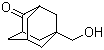 5-(Hydroxymethyl)tricyclo[3.3.1.1(3,7)]decan-2-one molecular structure (CAS 110874-17-4)