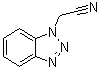 1H-Benzotriazole-1-acetonitrile molecular structure (CAS 111198-08-4)