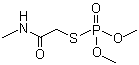 structure of CAS# 1113-02-6, Omethoate;O,O-Dimethyl S-methylcarbamoylmethyl phosphorothioate; BAY 45432; Dimethoate oxon; Dimethoxon; Folimat