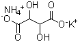 Potassium ammonium tartrate molecular structure (CAS 1114-14-3)