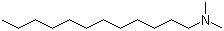 N,N-Dimethyldodecylamine molecular structure (CAS 112-18-5)