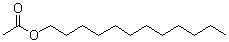 十二烷-1-基乙酸酯分子结构 (CAS 112-66-3)