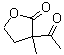 3-Acetyl-3-methyltetrahydrofuran-2-one molecular structure (CAS 1123-19-9)