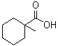 structure of CAS# 1123-25-7, 1-Methyl-1-cyclohexanecarboxylic acid;1-Methylcyclohexanecarboxylic acid; 1-Methylcyclohexylcarboxylic acid
