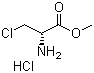 结构式 CAS# 112346-82-4, 3-氯-D-丙氨酸甲酯盐酸盐