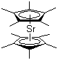 structure of CAS# 112379-48-3, Bis(pentamethylcyclopentadienyl)strontium