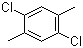 1,4-Dichloro-2,5-dimethylbenzene molecular structure (CAS 1124-05-6)