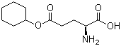 structure of CAS# 112471-82-6, L-Glutamic acid 5-cyclohexyl ester;H-Glu(OcHex)-OH
