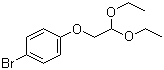 4-溴苯氧基乙醛二乙缩醇分子结构 (CAS 112598-18-2)