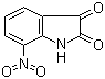 structure of CAS# 112656-95-8, 7-Nitroisatin;7-Nitro-1H-indole-2,3-dione