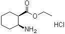 structure of CAS# 1127-99-7, Ethyl cis-2-aminocyclohexanecarboxylate hydrochloride;Ethyl cis-2-amino-1-cyclohexanecarboxylate hydrochloride