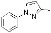 1-Phenyl-3-methylpyrazole molecular structure (CAS 1128-54-7)