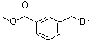 3-溴甲基苯甲酸甲酯分子结构 (CAS 1129-28-8)