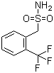 2-(Trifluoromethyl)benzylsulfonamide molecular structure (CAS 112941-35-2)