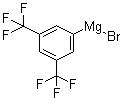 3,5-Bis(trifluoromethyl)phenylmagnesium bromide molecular structure (CAS 112981-69-8)