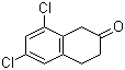 6,8-Dichloro-2-tetralone molecular structure (CAS 113075-86-8)