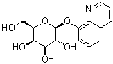 8-Quinolinyl beta-D-galactopyranoside molecular structure (CAS 113079-84-8)