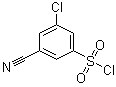 structure of CAS# 1131397-77-7, 3-Chloro-5-cyanobenzenesulfonyl chloride