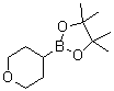 结构式 CAS# 1131912-76-9, 四氢吡喃-4-硼酸频哪醇酯