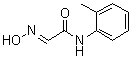 2-(Hydroxyimino)-N-(2-methylphenyl)acetamide molecular structure (CAS 1132-03-2)
