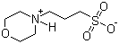 3-Morpholinopropanesulfonic acid molecular structure (CAS 1132-61-2)