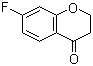 结构式 CAS# 113209-68-0, 7-氟-4-二氢色原酮; 7-氟苯并二氢吡喃-4-酮