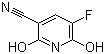 structure of CAS# 113237-18-6, 2,6-Dihydroxy-5-fluoro-3-cyanopyridine;3-Cyano-2,6-dihydroxy-5-fluoropyridine