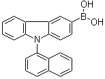 B-[9-(1-Naphthalenyl)-9H-carbazol-3-yl]-boronic acid molecular structure (CAS 1133057-97-2)