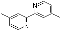 4,4'-Dimethyl-2,2'-bipyridyl molecular structure (CAS 1134-35-6)