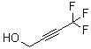 structure of CAS# 113439-92-2, 4,4,4-Trifluoro-2-butyn-1-ol