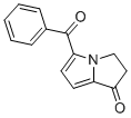 structure of CAS# 113502-52-6, Ketorolac EP Impurity B;5-Benzoyl-2,3-dihydro-1H-pyrrolizin-1-one